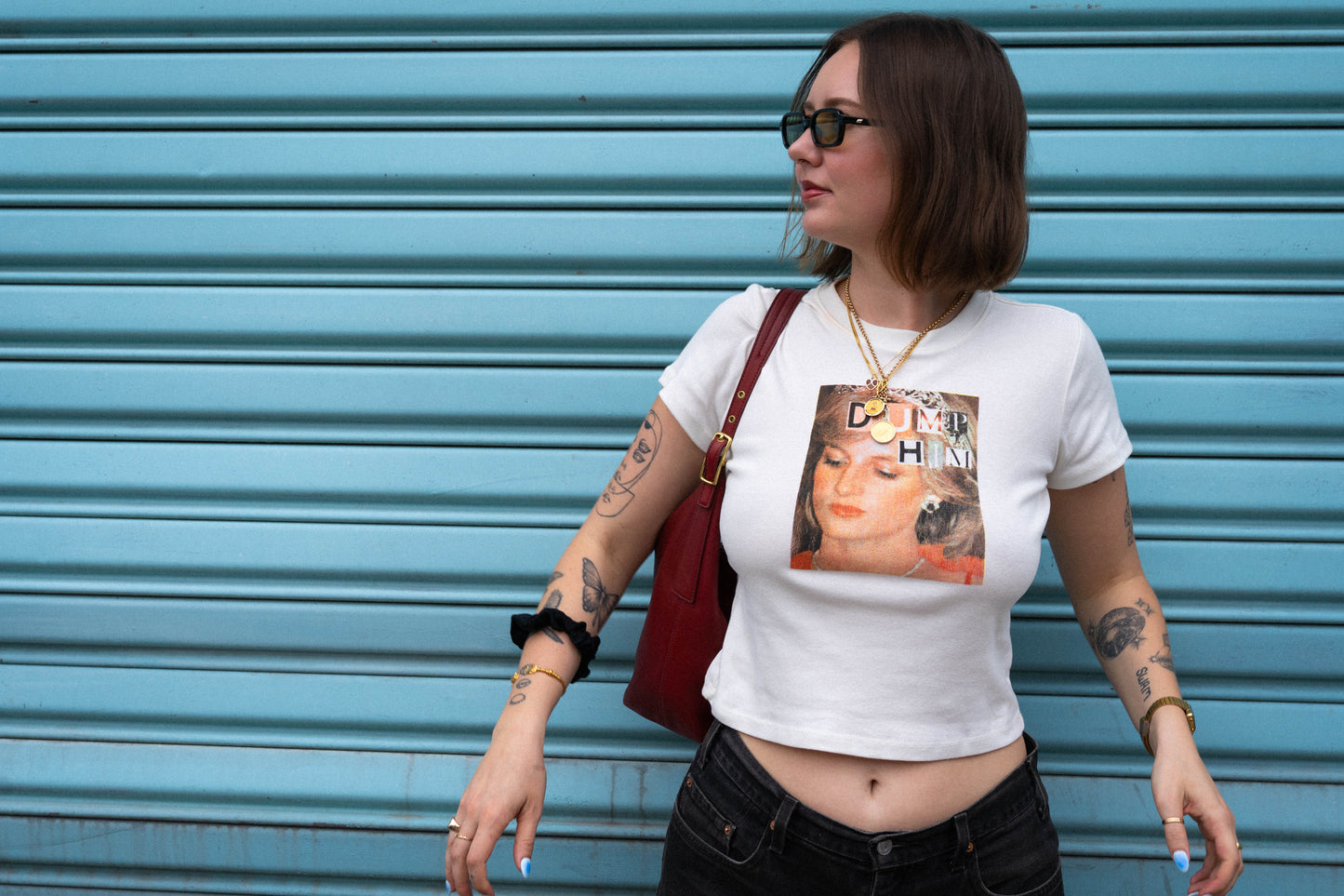 dump him baby tee